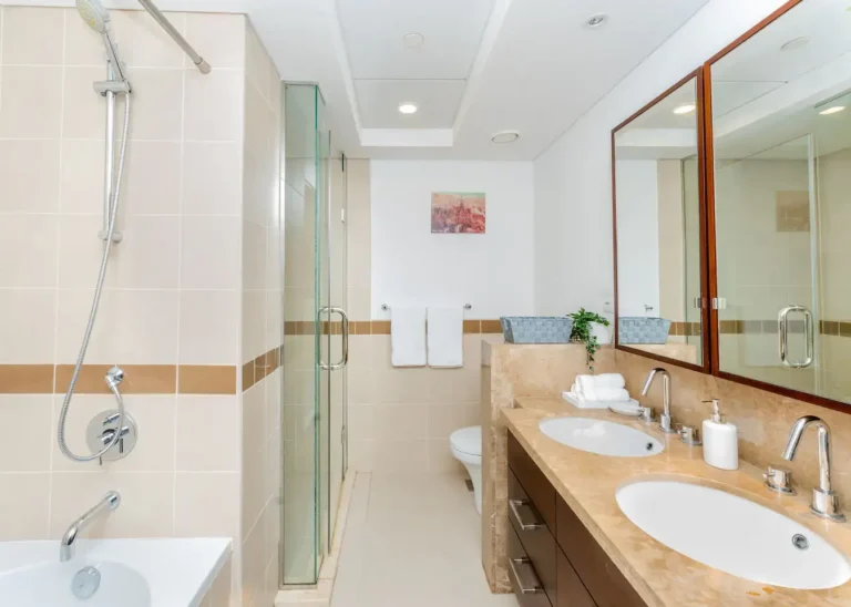 Fully Equipped Master Bathroom