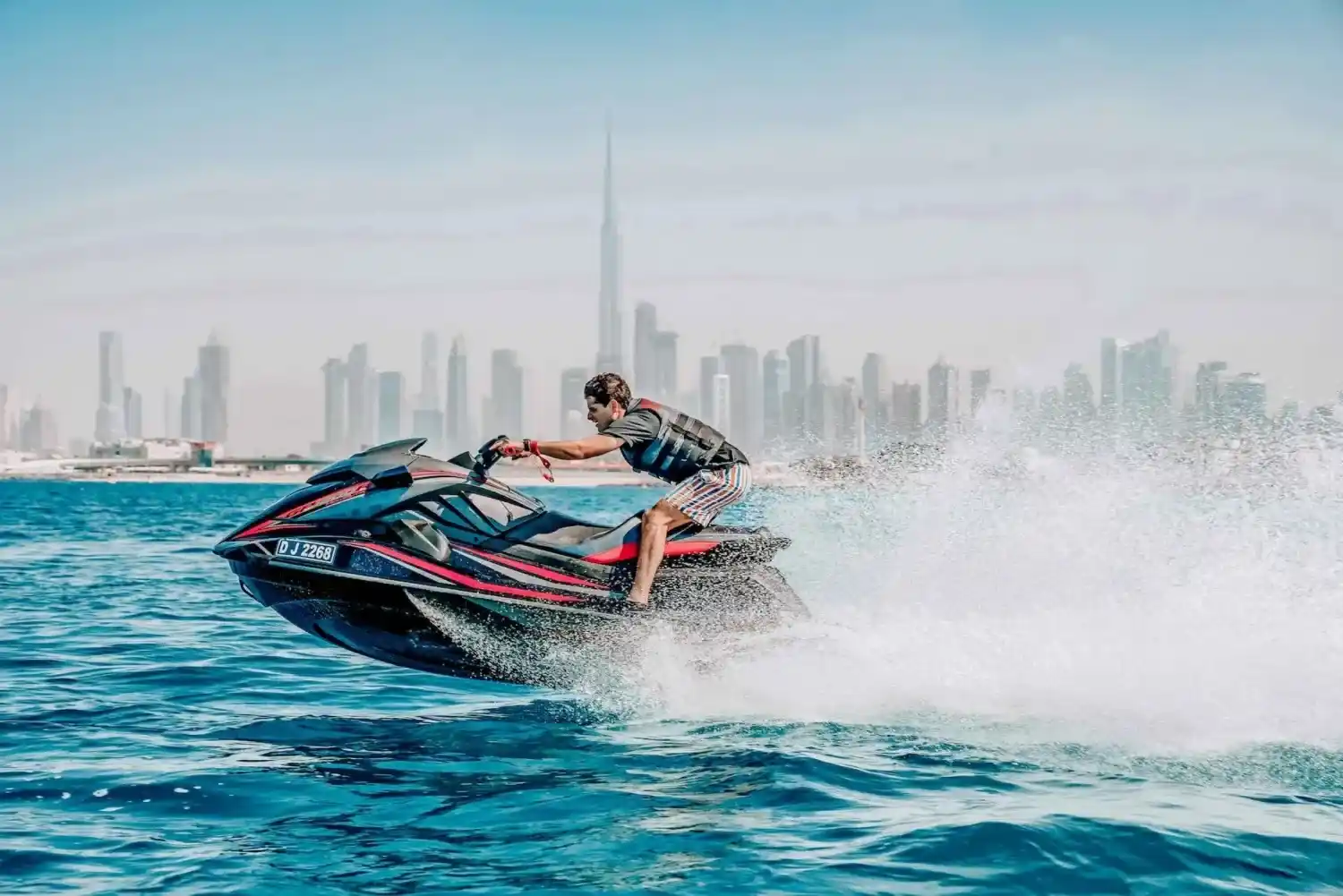 dubai jetski tour with atlantis hotel burj al-arab views